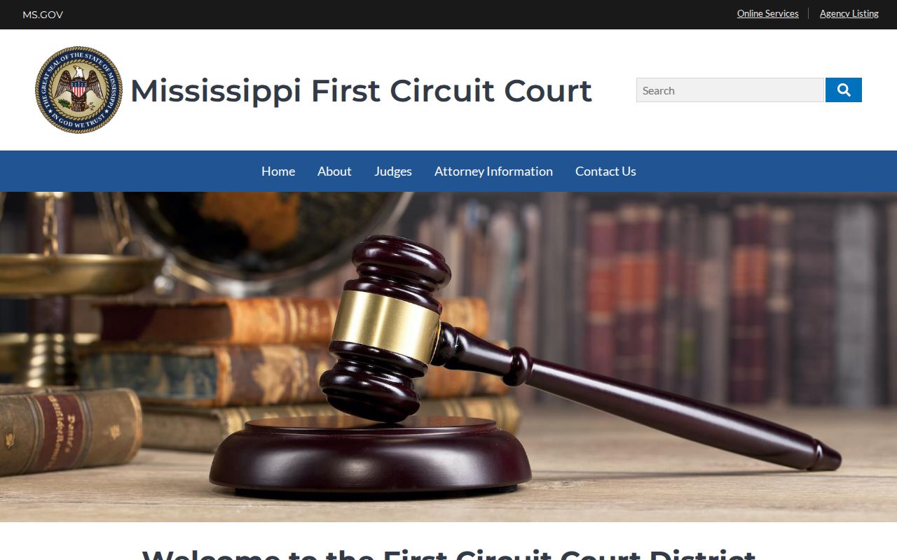 Tishomingo court docket First Circuit Court District website